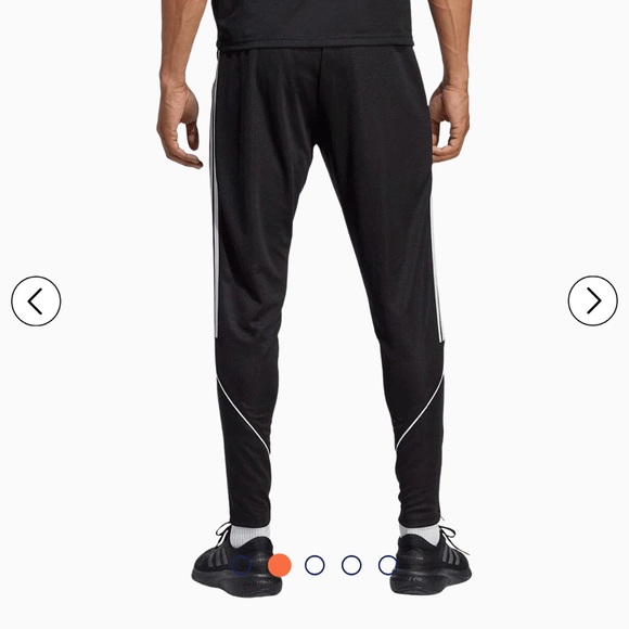 Adidas Tiro 23 League Pants | Men’s Black | Slim Fit Soccer Track Pants - Picture 3 of 11
